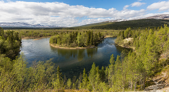 Sweden, Vålån river, Vålådalen, Jämtland 2022