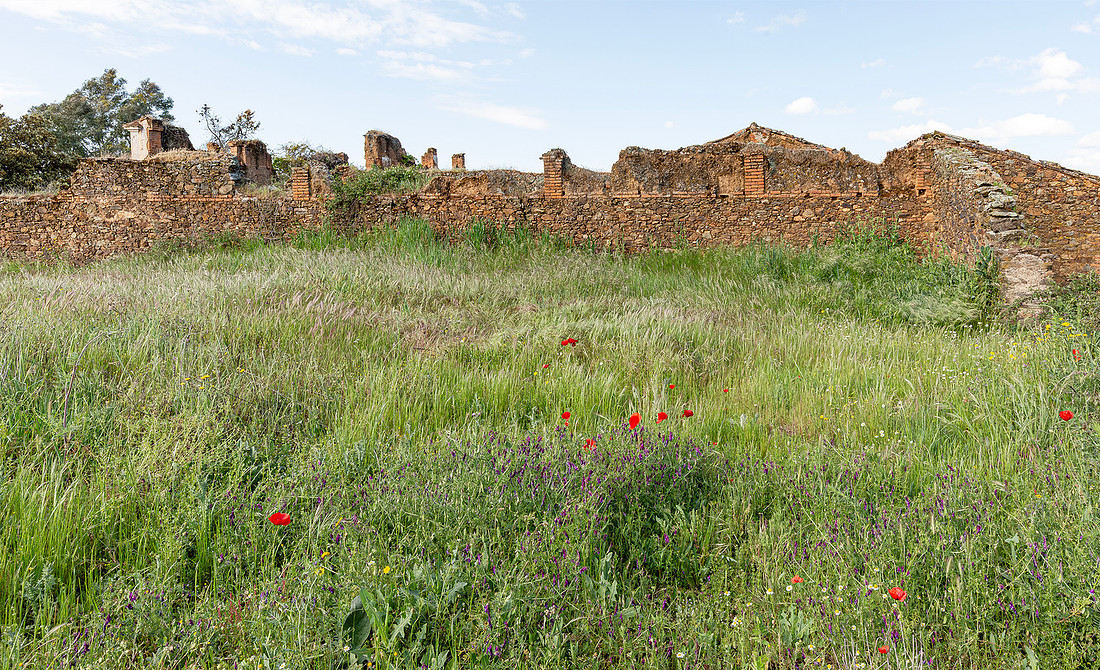 Abandoned farm, cortijo abandonado, Logrosan, España 2019
