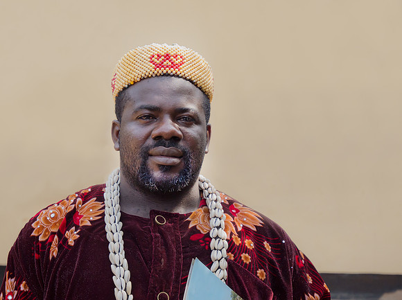 His Royal Majesty Azehfor III, The Fon of Nkwen, Bamenda, Cameroon 2017