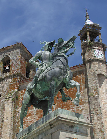 Francisco Pizarro, Trujillo, Extremadura, Spain 2019