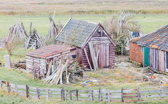 Holland, oude schuur, Old shed, Texel 2015