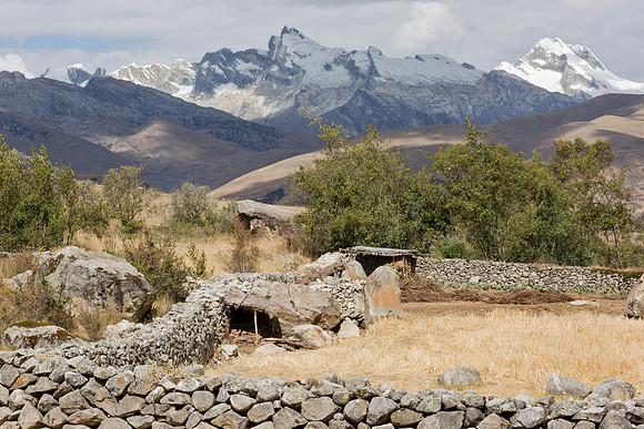 Peru, quinoa fields, Cordillera Blanca 2015