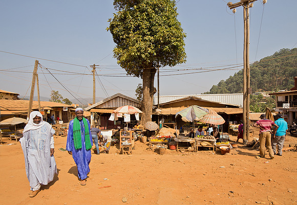 Market place in Shison, Cameroon 2017