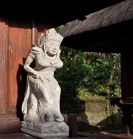 Statue in the Batu-Karu, temple, Bali 2018