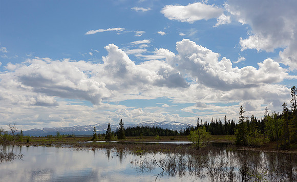 Sweden, Vålådalen, Annsjön Lake 2022