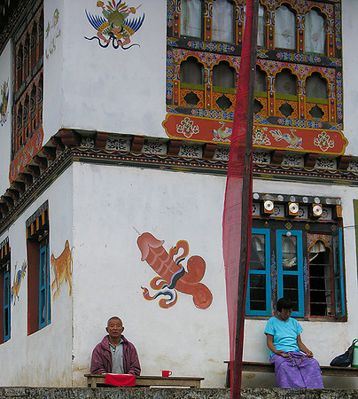 Bhutan, Reciting religious texts, Shemgang 2005
