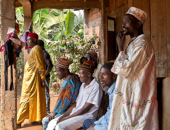 At a funeral ceremony in Big Babanki, Cameroon 2017