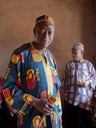 At a funeral ceremony in Big Babanki, Cameroon 2017