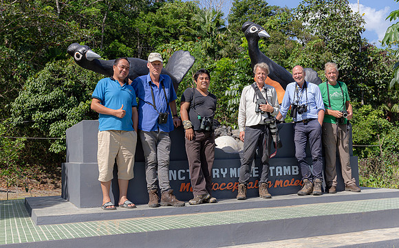 Sulawesi, bij Maleo-monument 20 september 2018