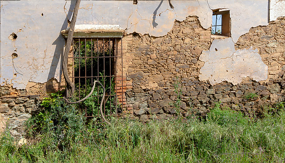 Abandoned farm, Cortijo abandonado, Exstremadura, España 2019