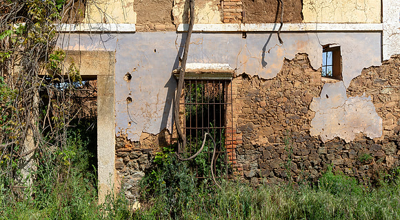 Abandoned farm, Cortijo abandonado, Exstremadura, España 2019