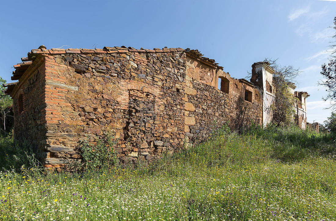 Abandoned farm, Cortijo abandonado, Exstremadura, España 2019
