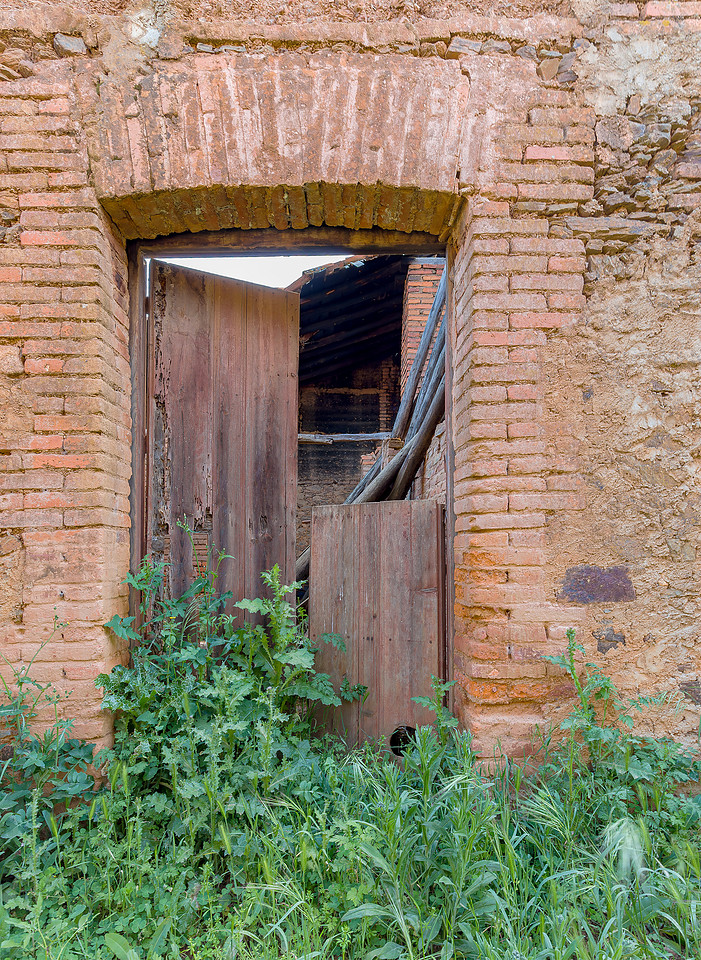 Abandoned farm, Cortijo abandonado, Exstremadura, España 2019