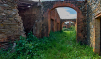 Abandoned farm, Cortijo abandonado, Exstremadura, España 2019