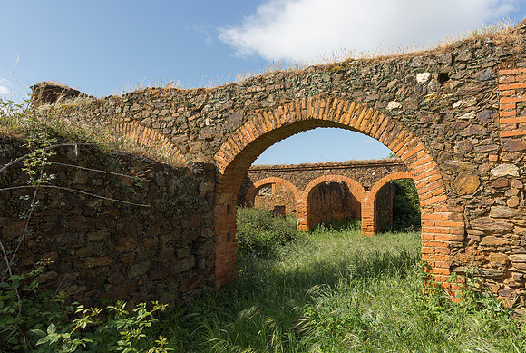 Abandoned farm, Cortijo abandonado, Exstremadura, España 2019