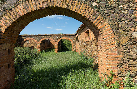 Abandoned farm, Cortijo abandonado, Exstremadura, España 2019