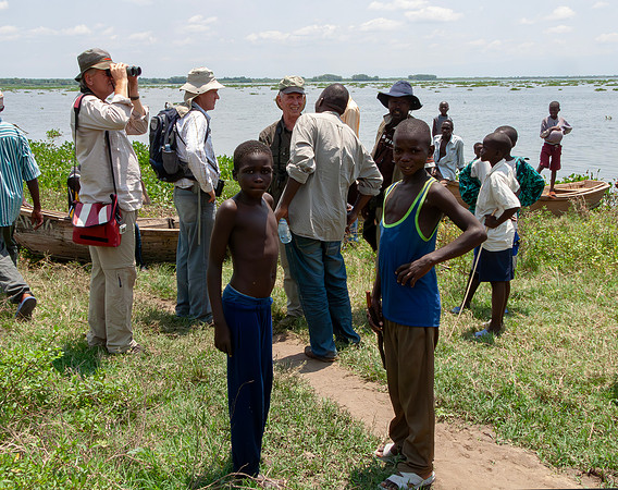 Bram, Ries, Hans Uganda 31 augustus 2010